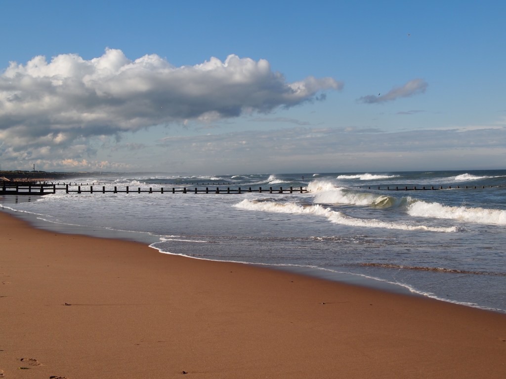 Aberdeenin ranta, kuvaaja Milla Keränen. 
