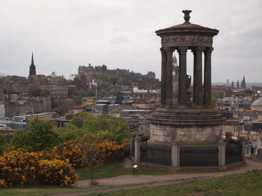 Calton Hill Edinburghissa, kuvaaja Milla Keränen. 